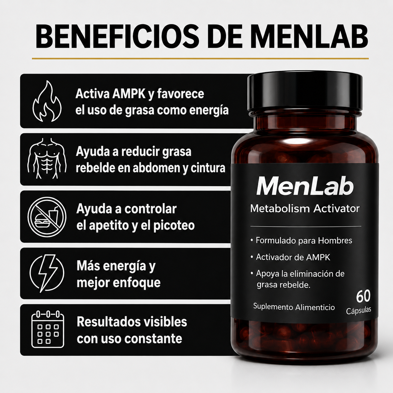 MenLab® - Recuperá un aspecto firme y masculino.