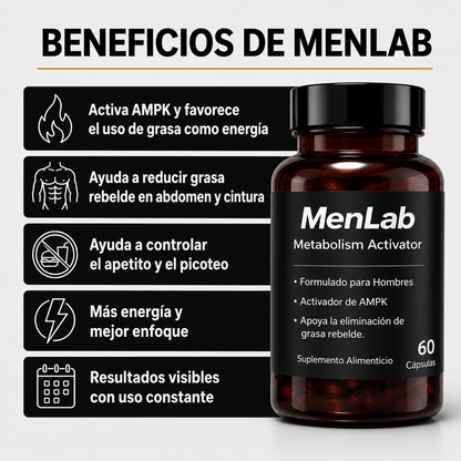 MenLab® - Recuperá un aspecto firme y masculino.